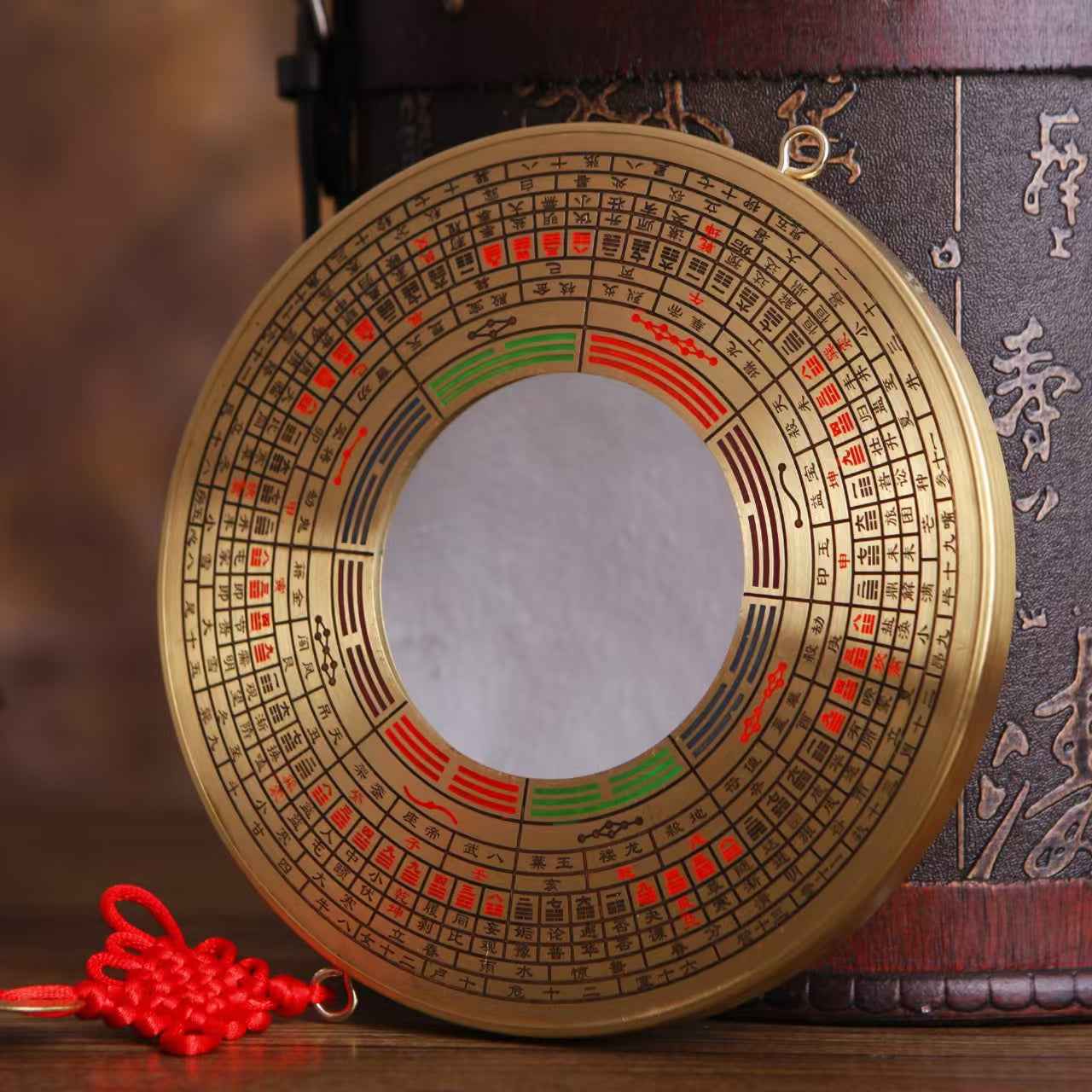 Bronze Luopan Bagua Mirror